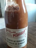 Velouté de poissons au coulis de homard