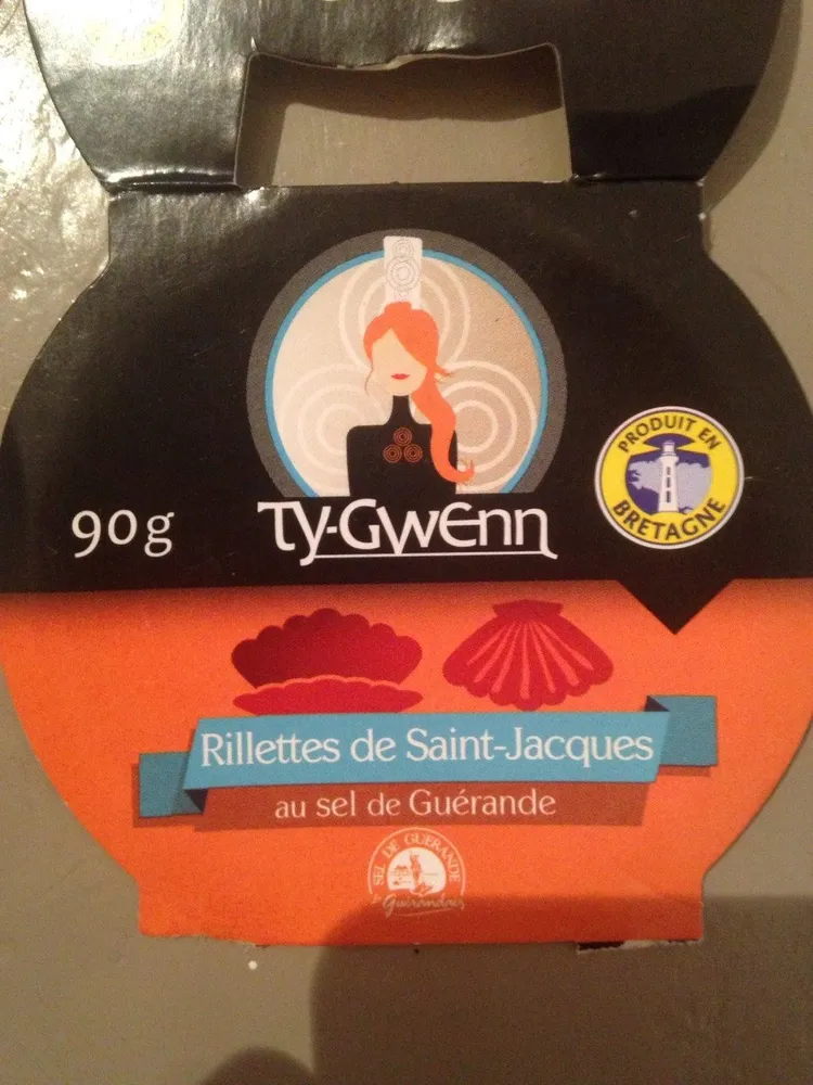 Rillettes de Saint-Jacques au sel de Guérande