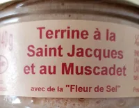 Terrine à la St Jacques et au Muscadet