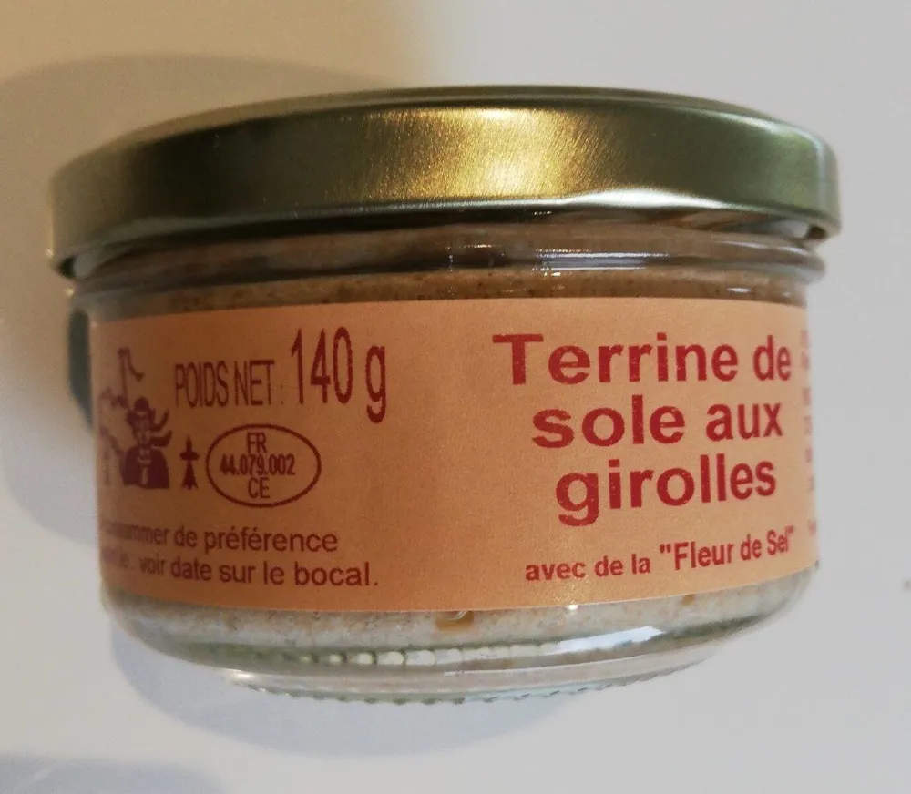 Terrine de sole aux girolles