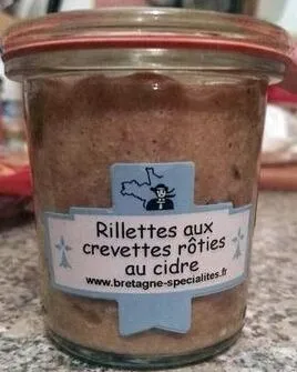Rillettes aux crevettes rôties au cidre