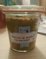 Rilette de moules à la marinière
