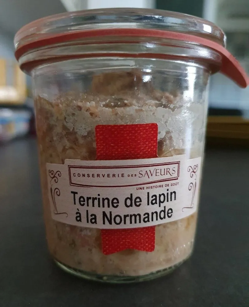 Terrine de lapin à la normande