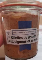 Rillettes de Dorade aux oignons et au miel
