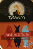 Sardines à l'huile et à la tomate