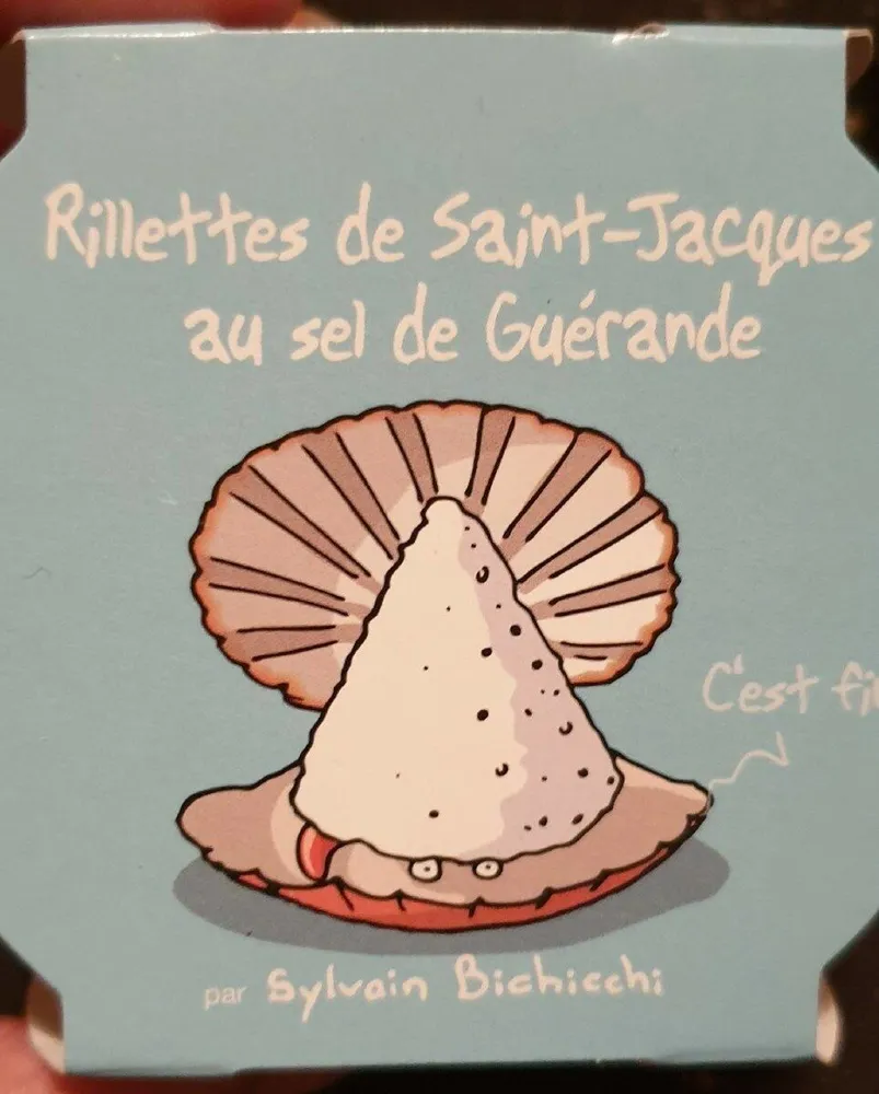 Rillettes de Saint-Jacques au sel de Guérande
