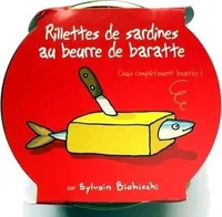 Rillettes de sardines au beurre de baratte