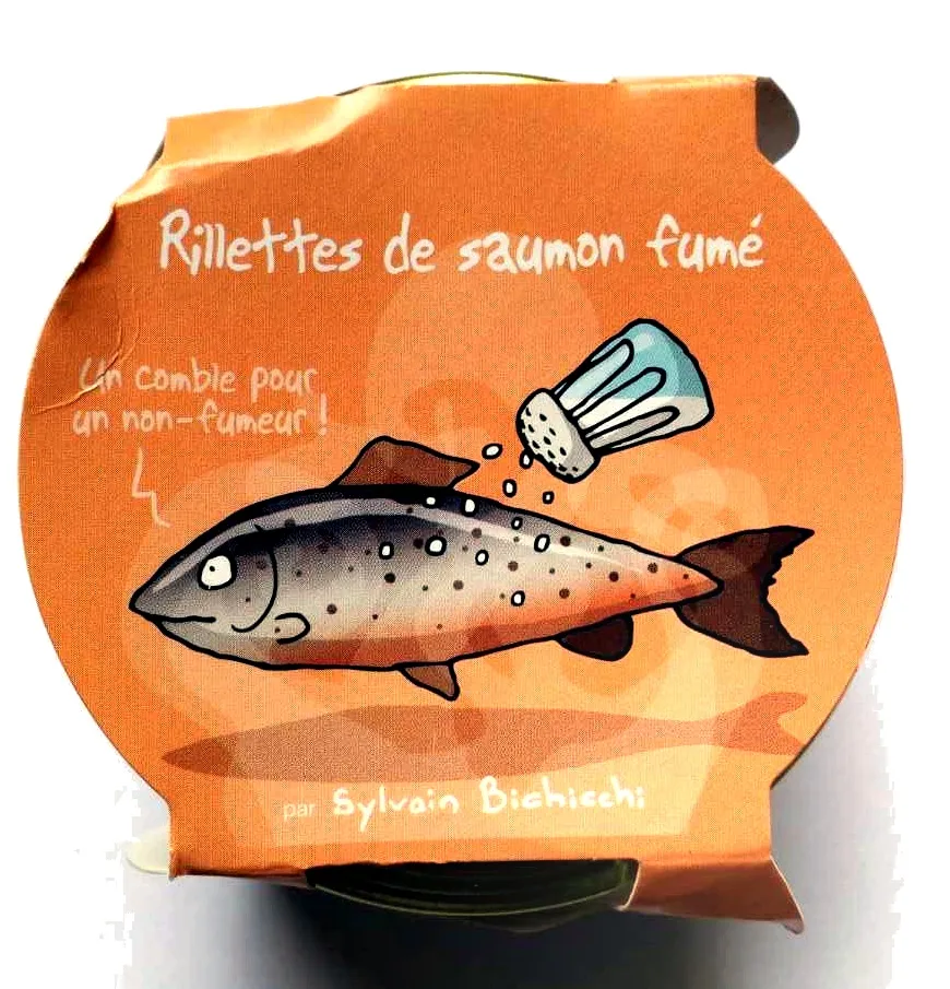 Rillettes de saumon fumé