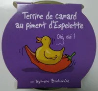 Terrine de canard au piment d'espelette