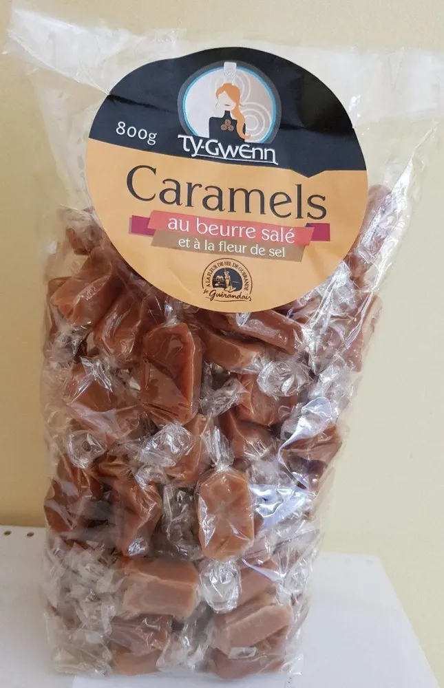Caramels au beurre salé et à la fleur de sel