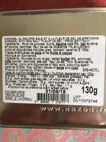 Caramel au beurre salé et la fleur de sel de Bretagne