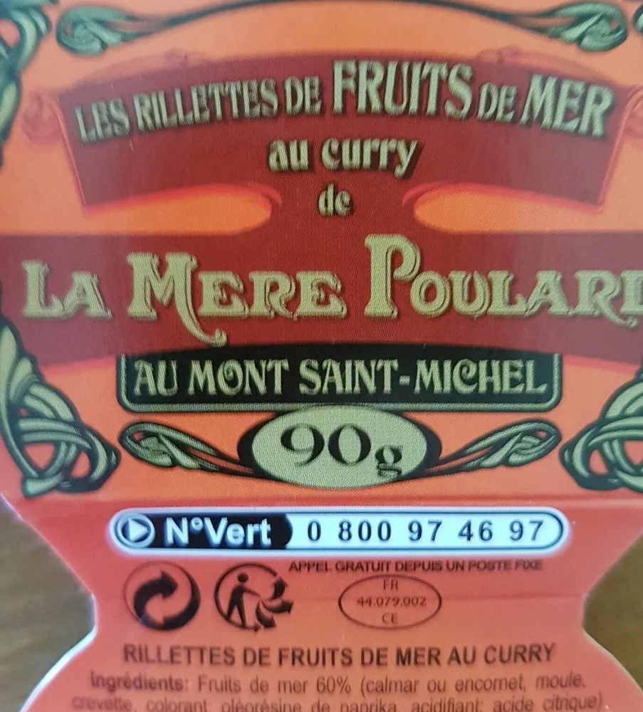 Rillettes de fruits de mer