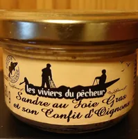 Sandre foie gras confit d'oignon