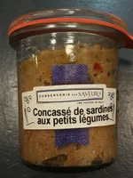 Concassé de sardines aux petit légumes