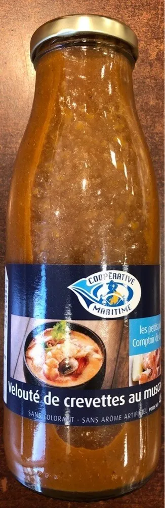 Velouté de crevettes au muscadet