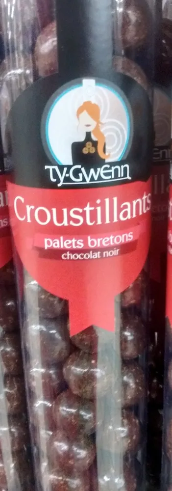 Croustillants Palets Bretons Chocolat Noir