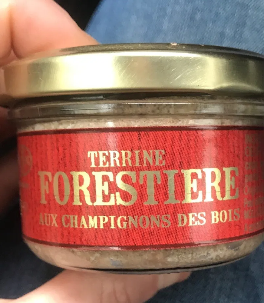 Terrine forestiere aux champignons des bois