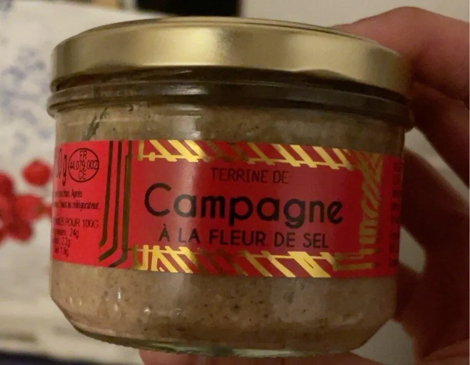 Terrine de campagne à la fleur de sel