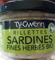 Rillettes sardines fines herbes bio
