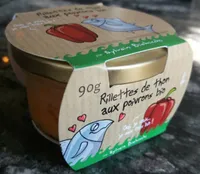 Rillettes de thon aux poivrons bio