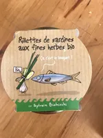 Rillettes de sardines au fines herbes bio