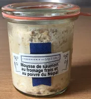 Mousse de saumon au fromage frais et au poivre du Népal