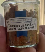 Concassé de sardines aux tomates sechees