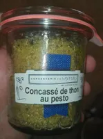Concassé de thon au pesto