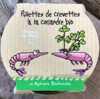 Rillettes de crevettes a la coriandre bio