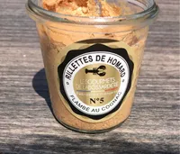 Rillettes de homard flambé au cognac