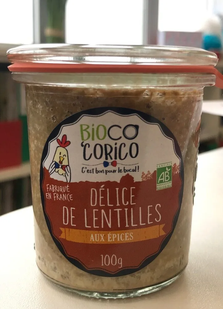 Délice de lentilles aux épices