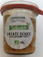 Tartinade patate douce coco sesame curry