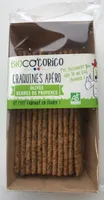 Craquines apéro aux olives vertes et herbes de Provence