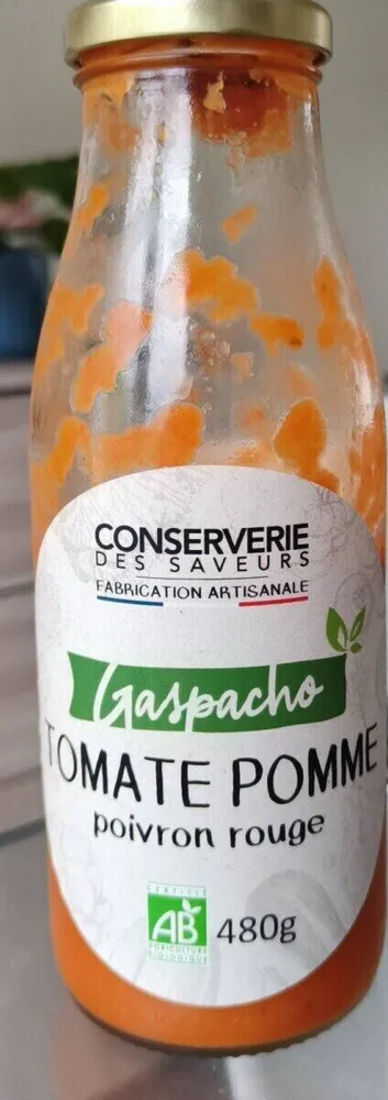 Gaspacho tomate pomme