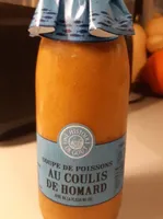 Soupe de poisson au coulis de homard