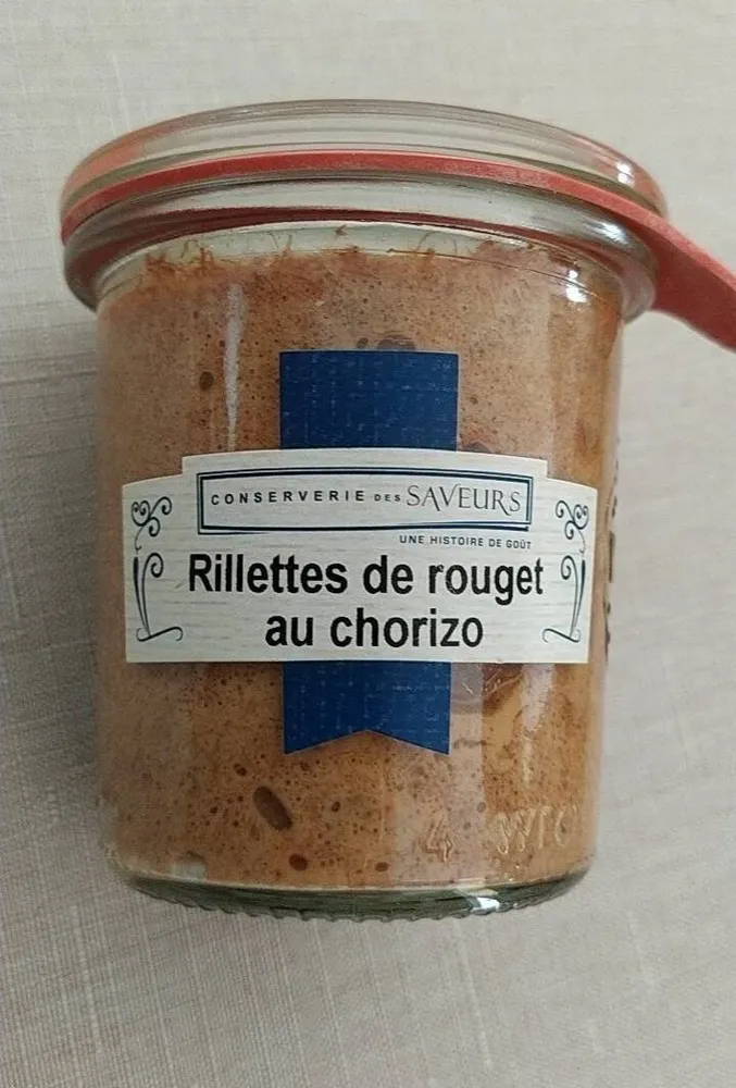 Rillettes de rouget au chorizo