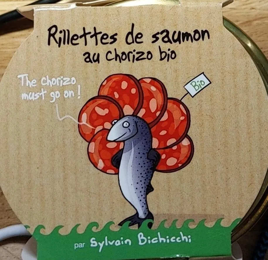 Rillettes de saumon au chorizo