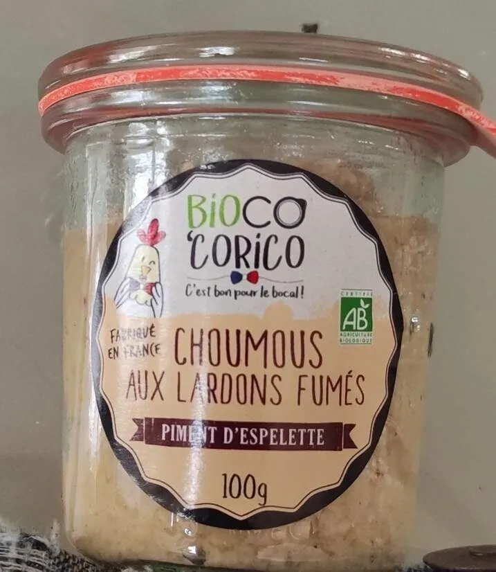 Choumous aux lardons fumés