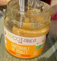 Tartinable de poulet curry