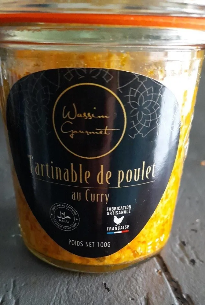 tartinable de poulet halla