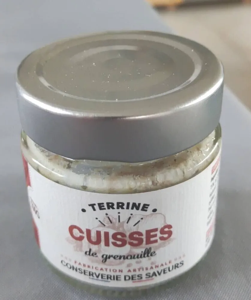 Terrine - cuisse de grenouille