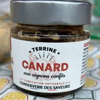Terrine canard aux oignons confits