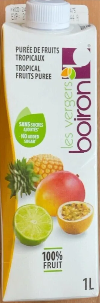 Purée de fruit tropicaux