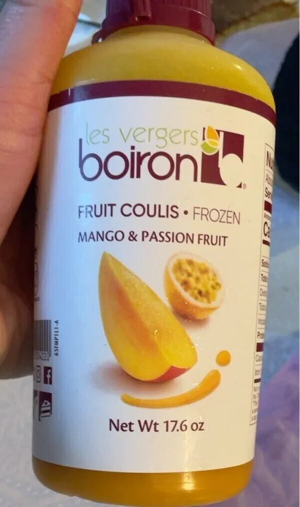 Fruits coulis