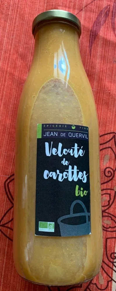 Velouté de carottes bio