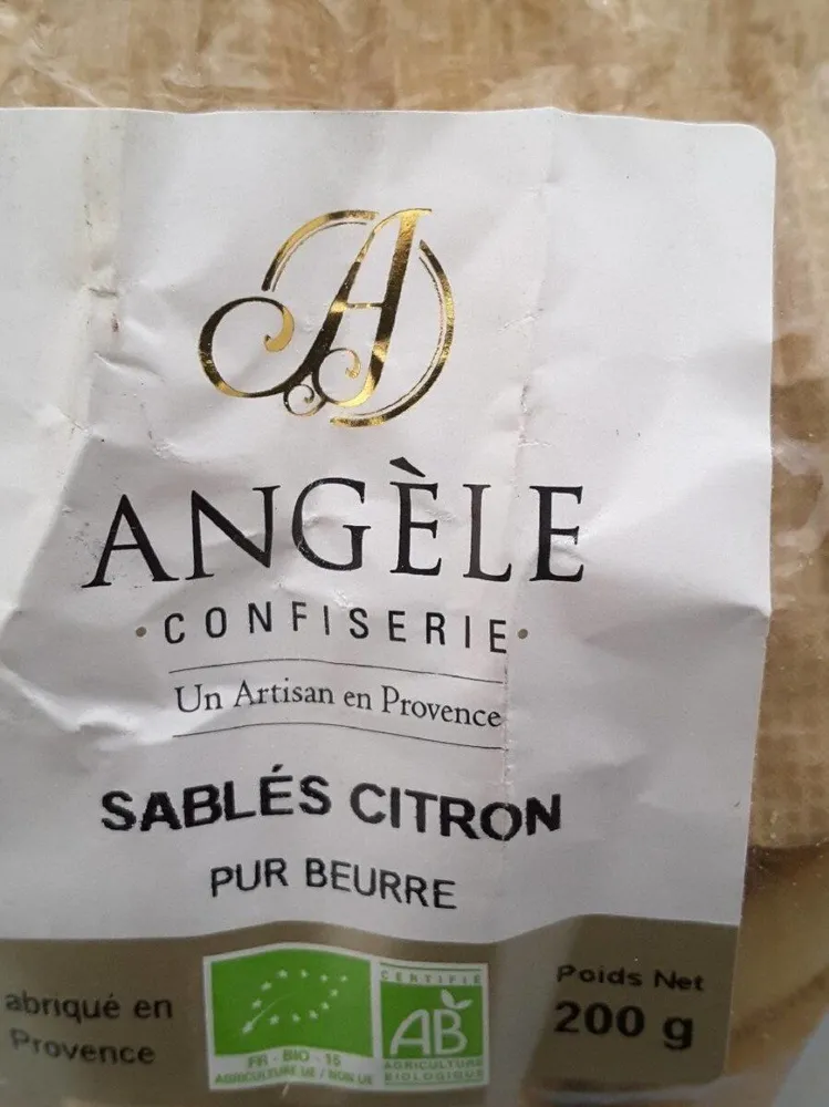 Sablés citron