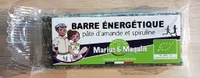 Barre énergétique pâte d'amande et spiruline