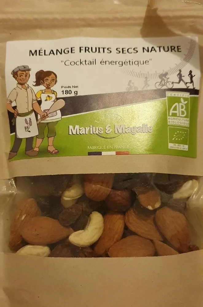 Mélange de fruits secs nature