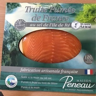 Truite fumée au sel de l'île de Ré