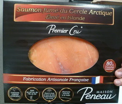 Saumon Fumé du Cercle Arctique Élevé en Islande - Premier Cru